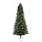 9.5ft. Pre-Lit Montana Mountain Fir Artificial Christmas Tree, Multicolor LED Lights & Globe Bulbs
